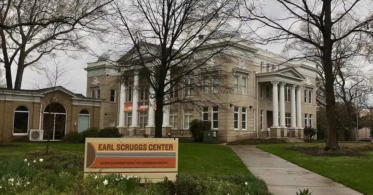 The Earl Scruggs Center in downtown Shelby, North Carolina