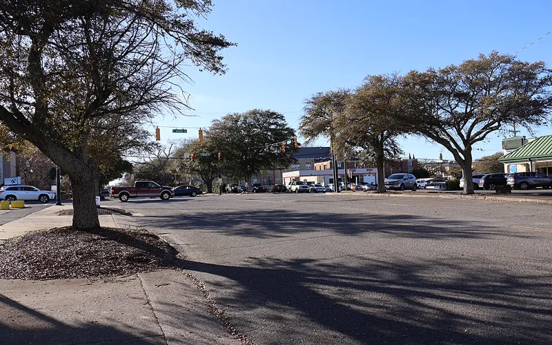 East Warren Street in downtown Shelby, North Carolina