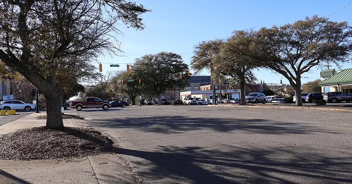 East Warren Street in downtown Shelby, North Carolina