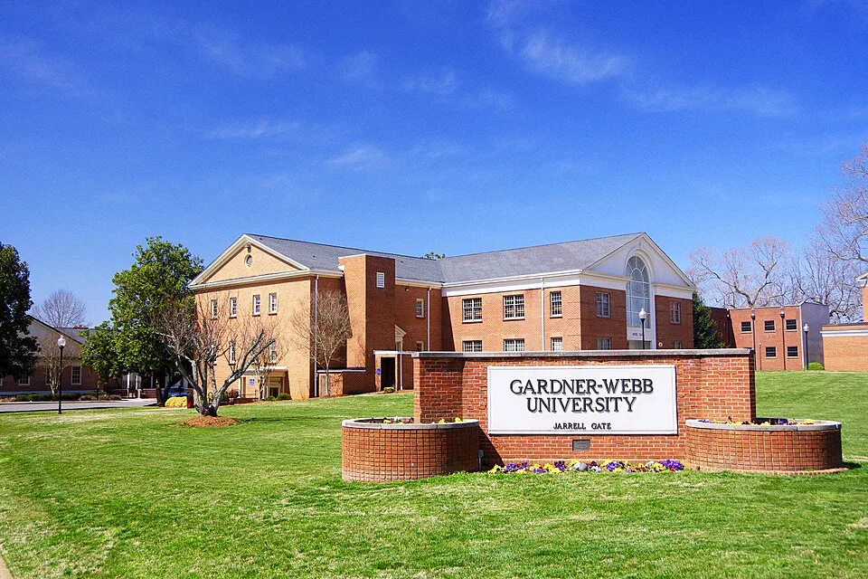Gardner-Webb University entrance, Boiling Springs, NC
