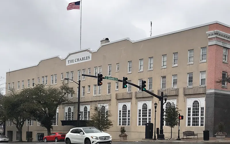 The historic Hotel Charles in Shelby, North Carolina