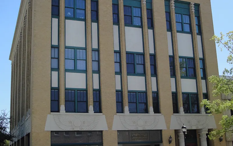 Masonic Temple Building in downtown Shelby, North Carolina