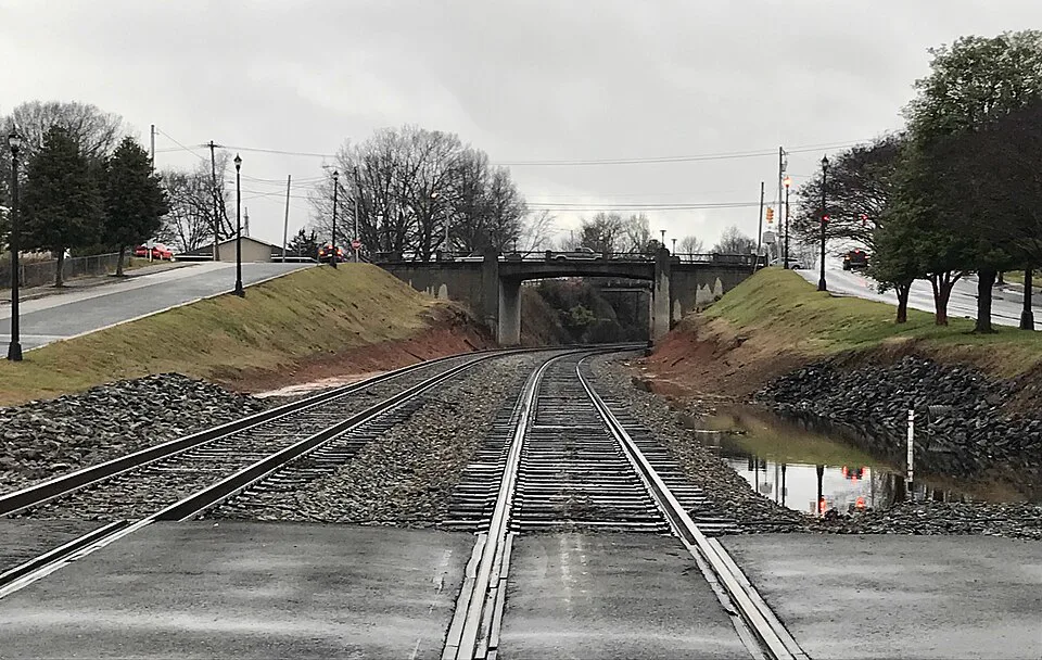 Railway in Kings Mountain, NC