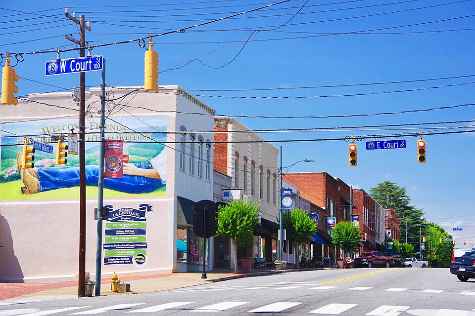 Main Street, Rutherfordton, NC