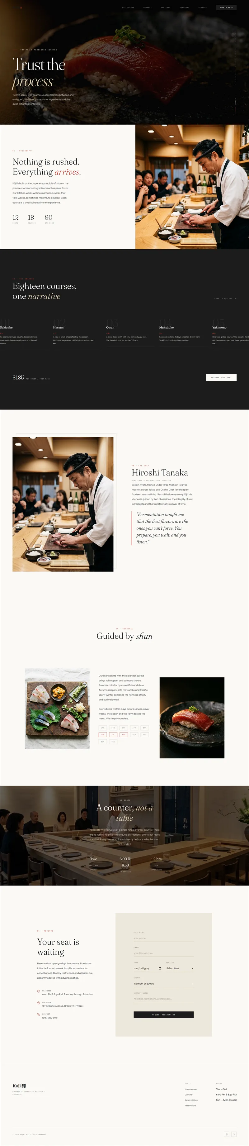 Web development for Koji