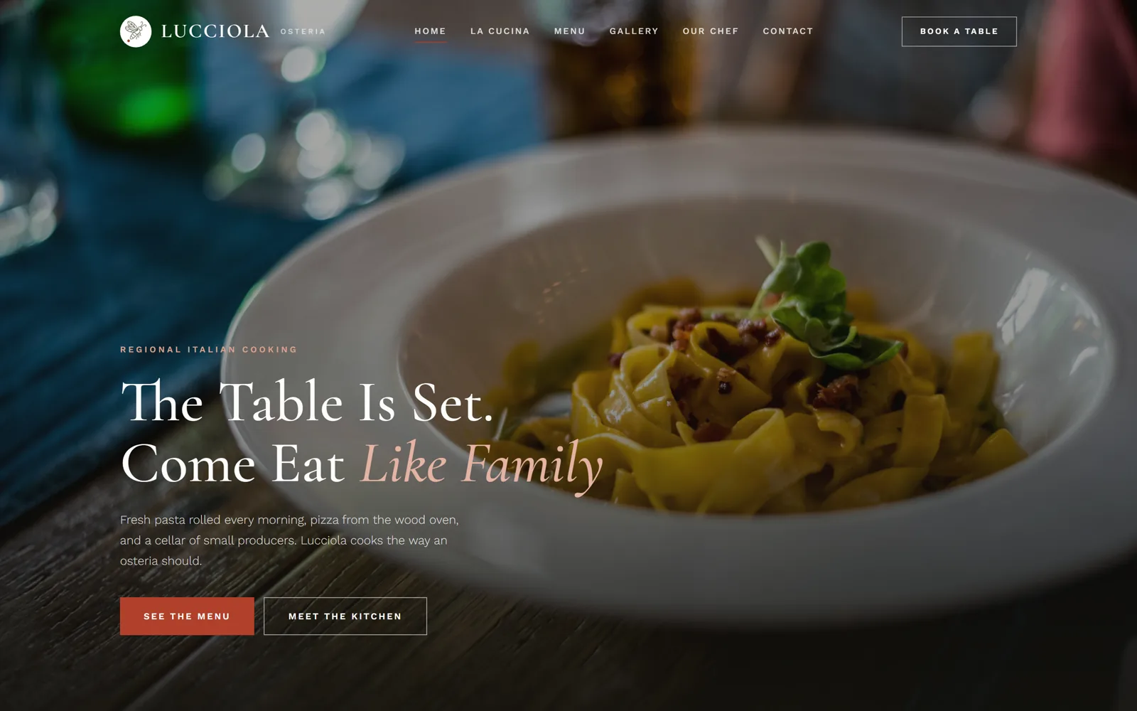 Web development for Lucciola
