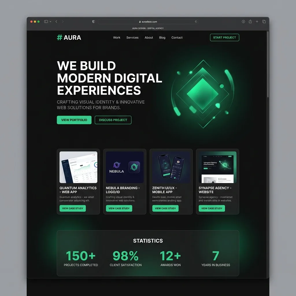 Video walkthrough of finished site
